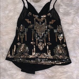 Sequin Tank